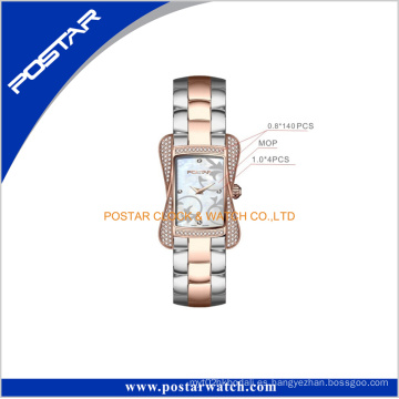 Reloj al por mayor 2016 de la joyería de Diamante Lady Wrist Watch del reloj al por mayor